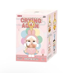 Pop Mart Cry Baby Crying Again What a Frog Plush Vinyl Plush Blind Box.
